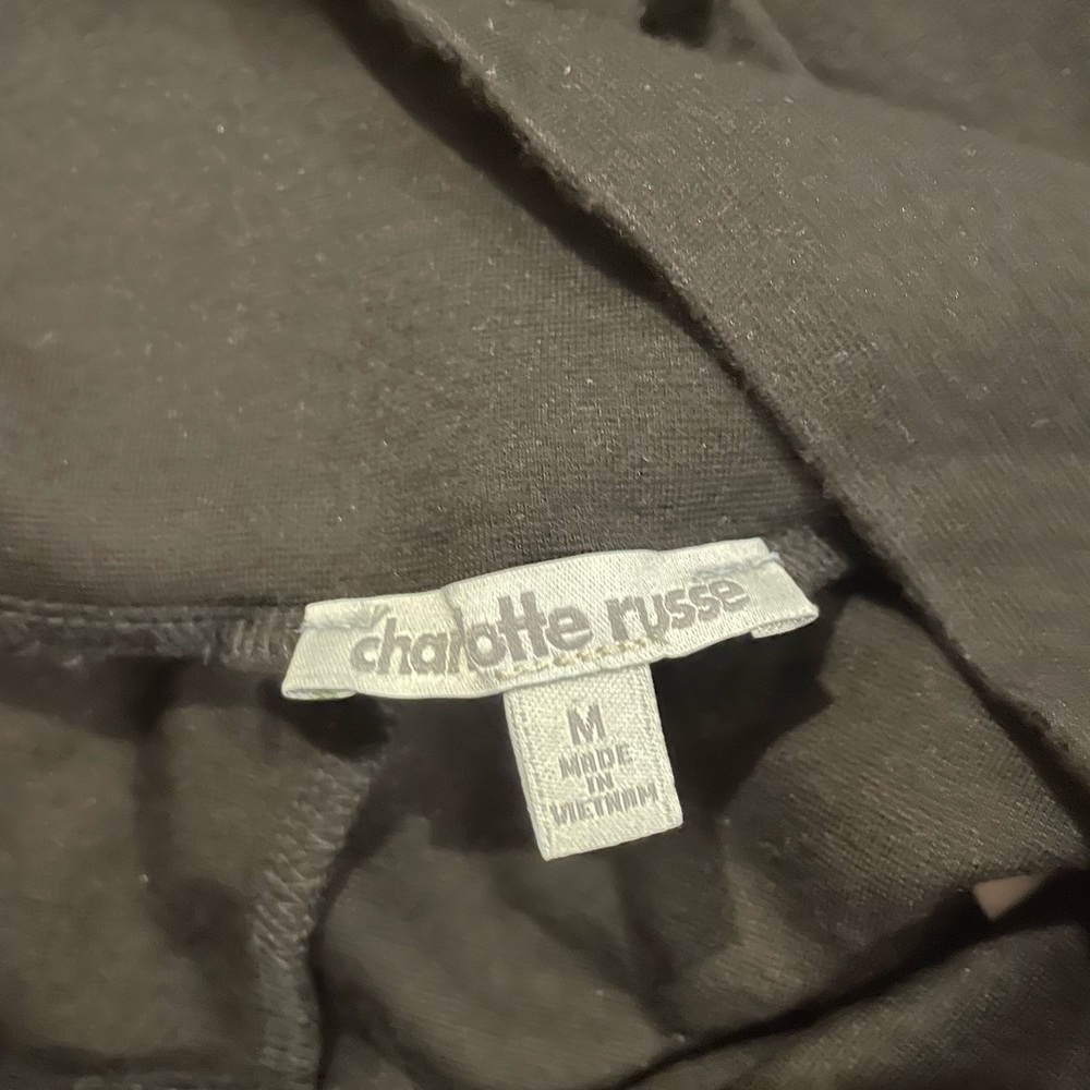 Charlotte Russe Black Elastic Pencil Skirt - Picture 2 of 2